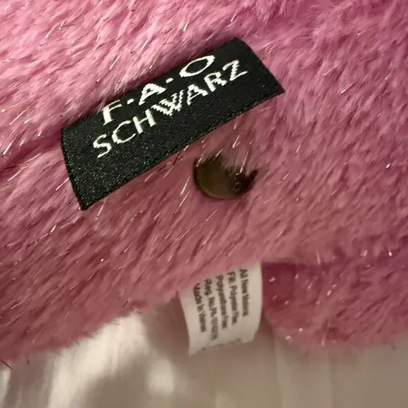 FAO Schwarz Rock & Glam Lightning Bolt 10” Plush Figure Stuffed Toy NWT - Picture 3 of 3